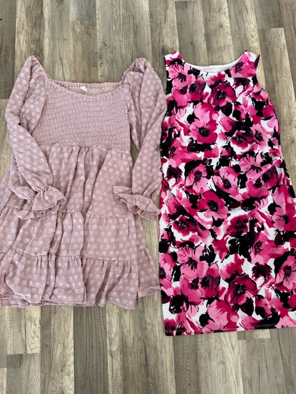 Pink blush maternity dress bundle